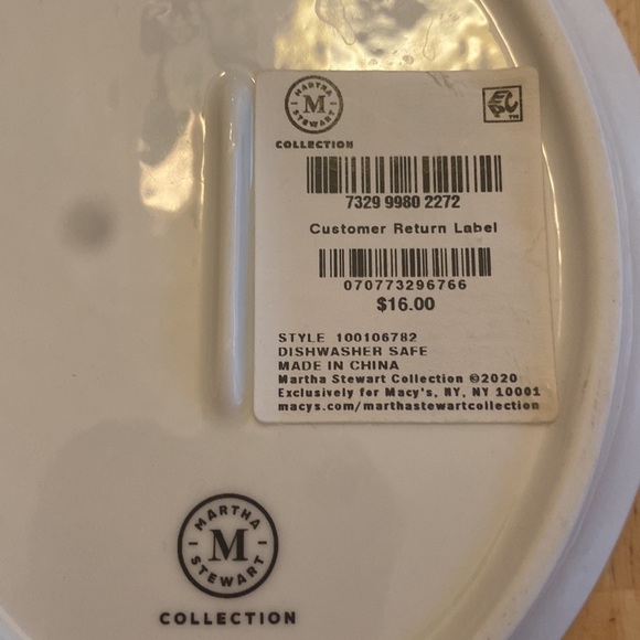 Martha Stewart Santa and sleigh spoon rest. NWT. Christmas - Picture 4 of 4